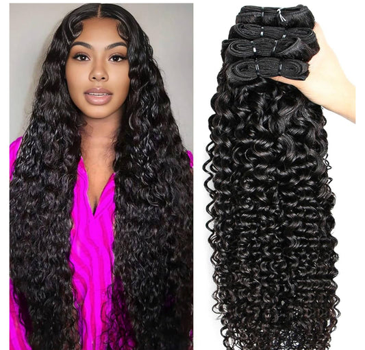 Italian curly bundles